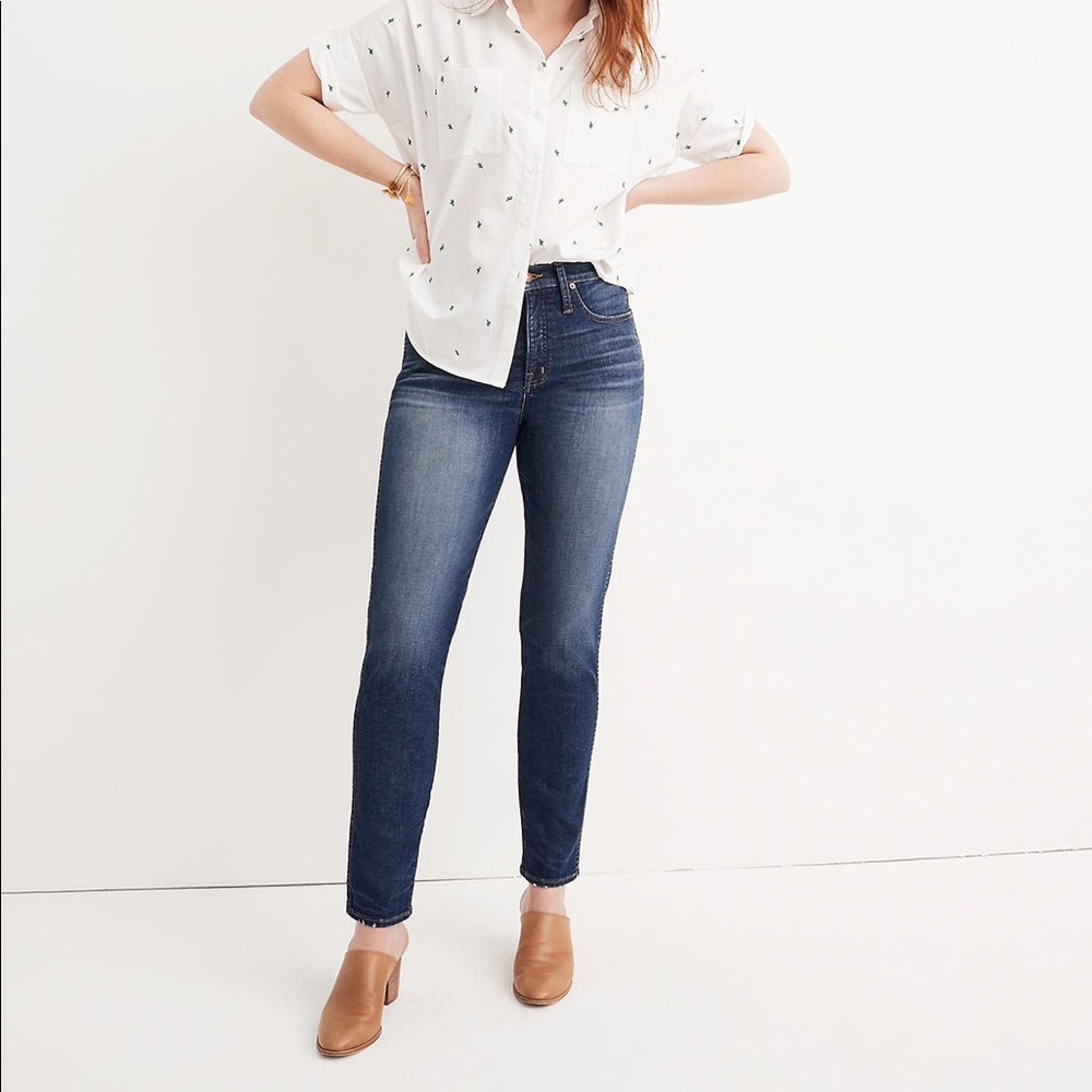 Madewell Slim Straight Jeans